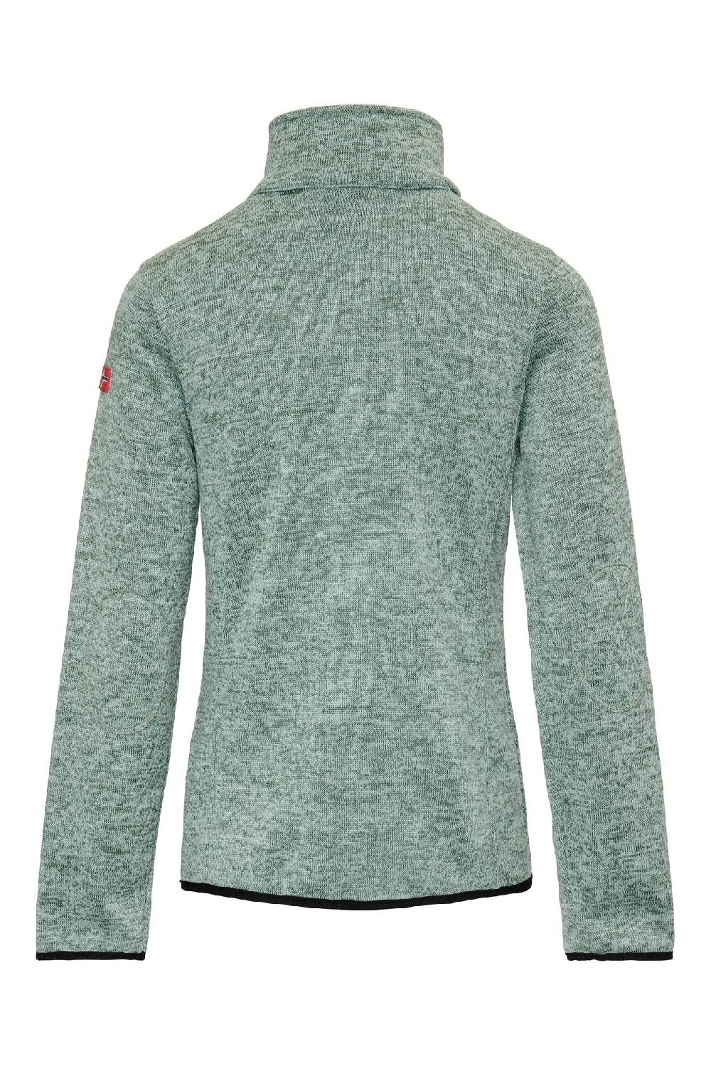 Nordberg ANDREA Ladies Polar Fleece HERBAL GREEN MELANGE Rabatte dieses Monats