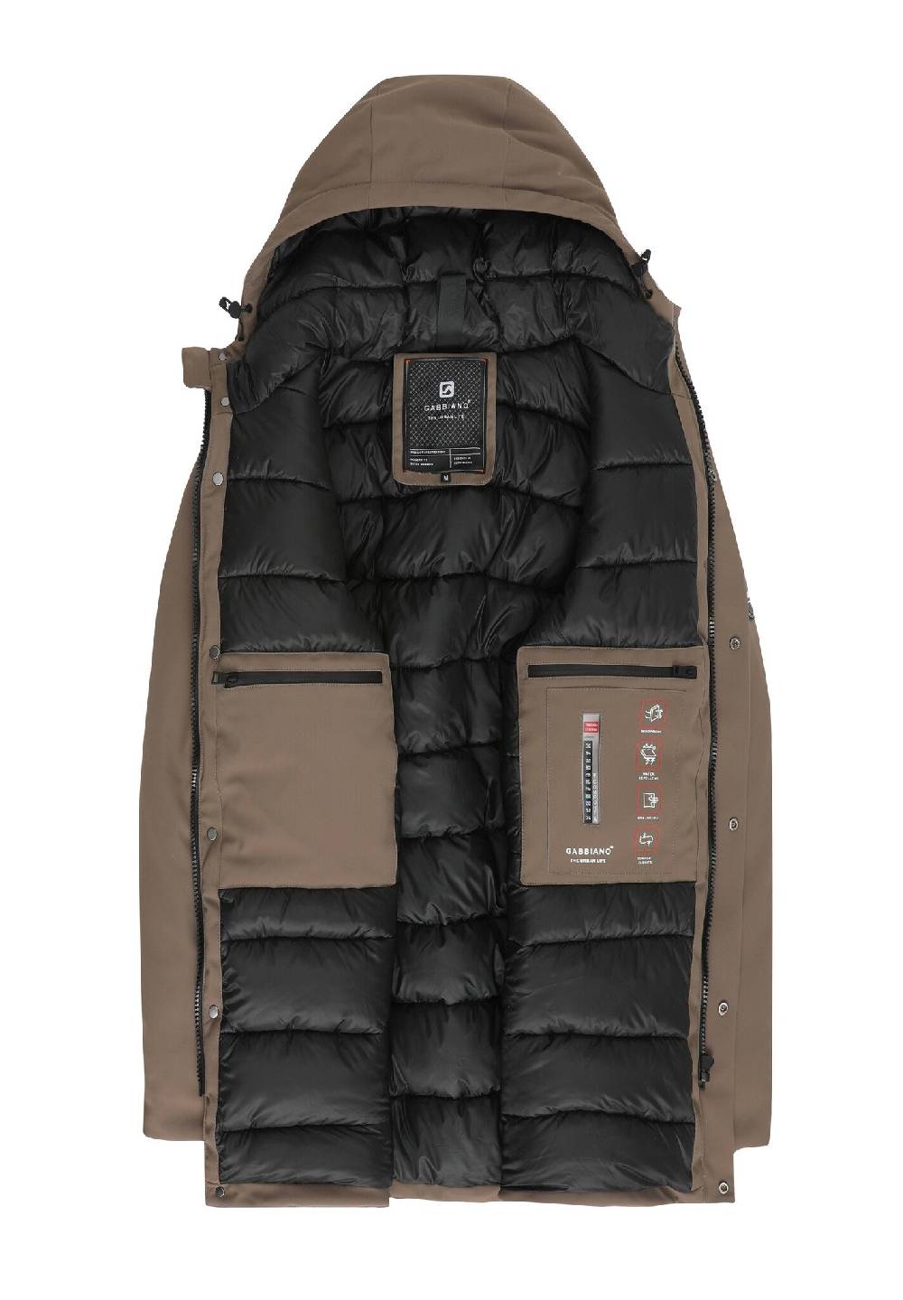 Gabbiano Winterjas - (4444 Deep Taupe) Limitierter Zeitrabatt