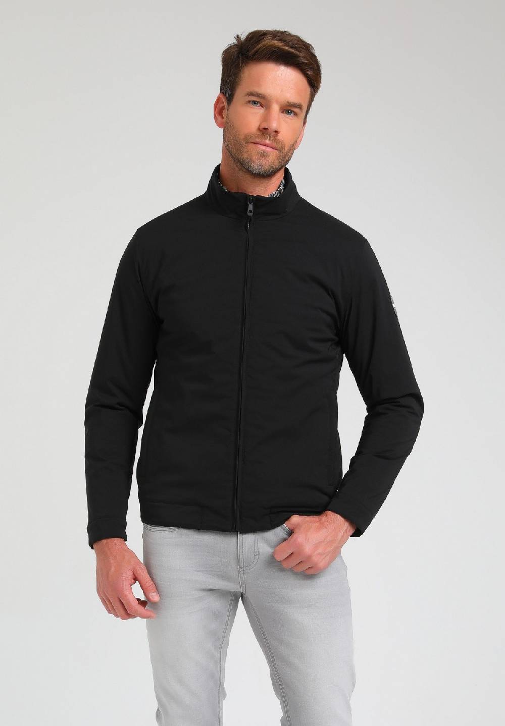 Gabbiano Zomerjas puffer - (201 Black) - 533521 Fabrik Onlineshop