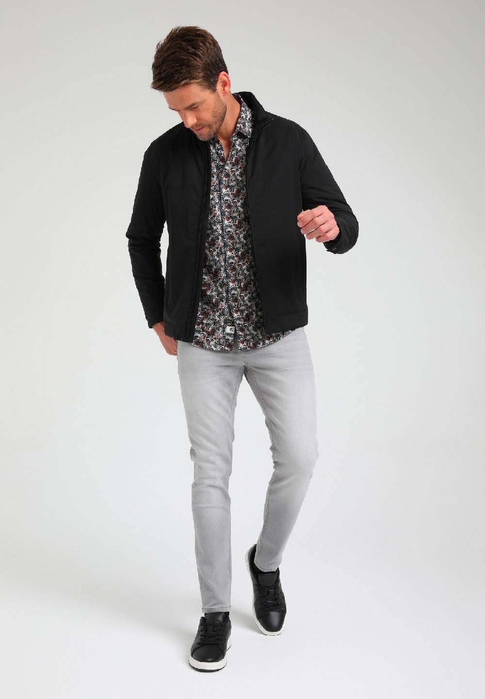 Gabbiano Zomerjas puffer - (201 Black) - 533521 Fabrik Onlineshop
