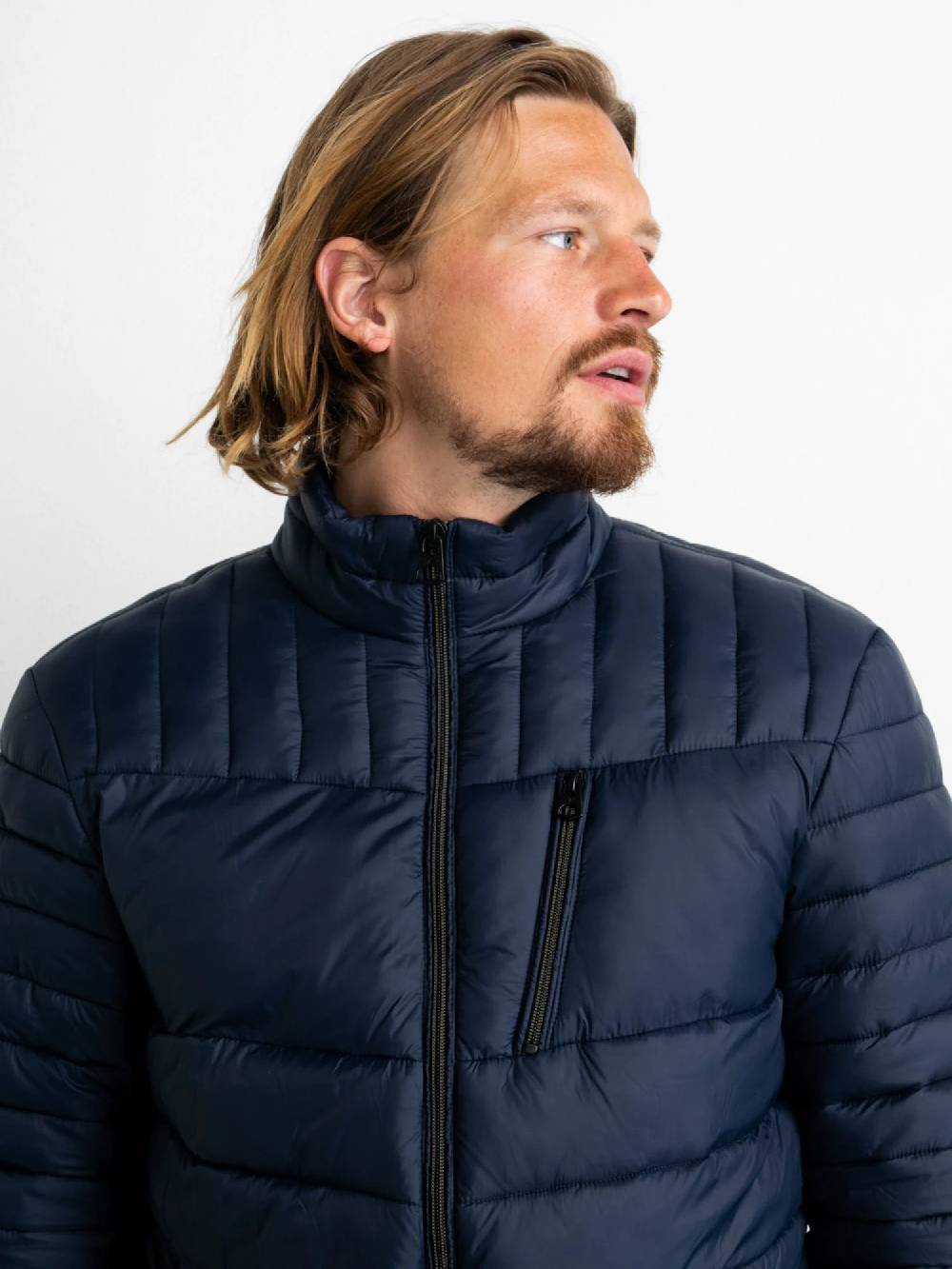 Petrol M-3020-JAC101 - Men Jacket Padded (5107 Dark Sapphire) Fabrikpreis