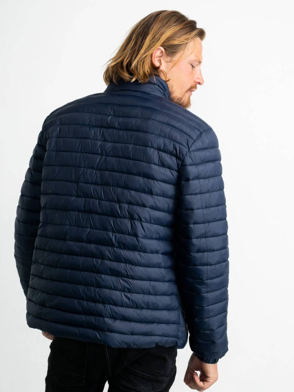 Petrol M-3020-JAC101 - Men Jacket Padded (5107 Dark Sapphire) Fabrikpreis