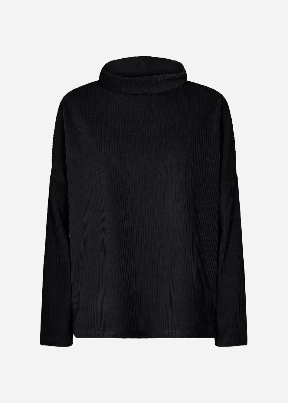 Soya Concept SC-HEATHER 1 BLOUSE (9999 BLACK) Großer Ausverkauf