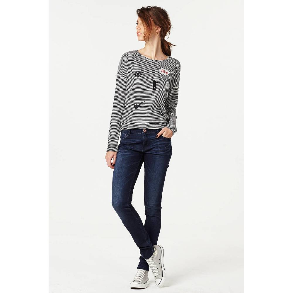 Cars Jeans GABY Skinny Str. Dark Used Flash Sale