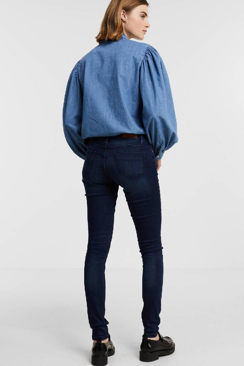 Cars Jeans GABY Skinny Str. Dark Used Flash Sale
