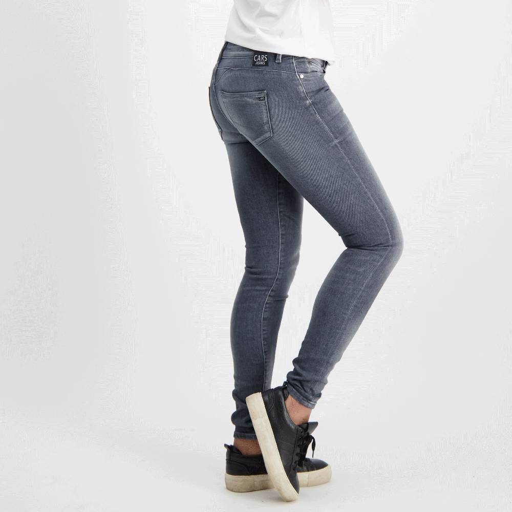 Cars Jeans CELESTA Skinny Den.GREY USED Saisonschlussverkauf