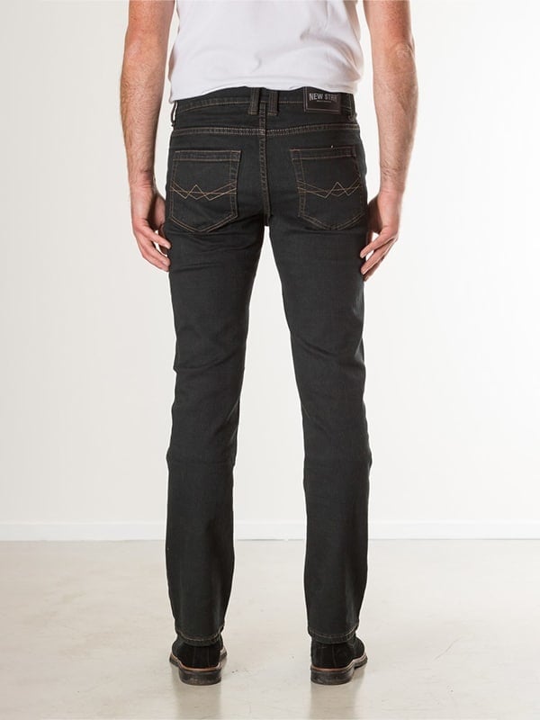New Star JACKSONVILLE Stretch Denim Regular - (BLUE BLACK) Neueste Mode