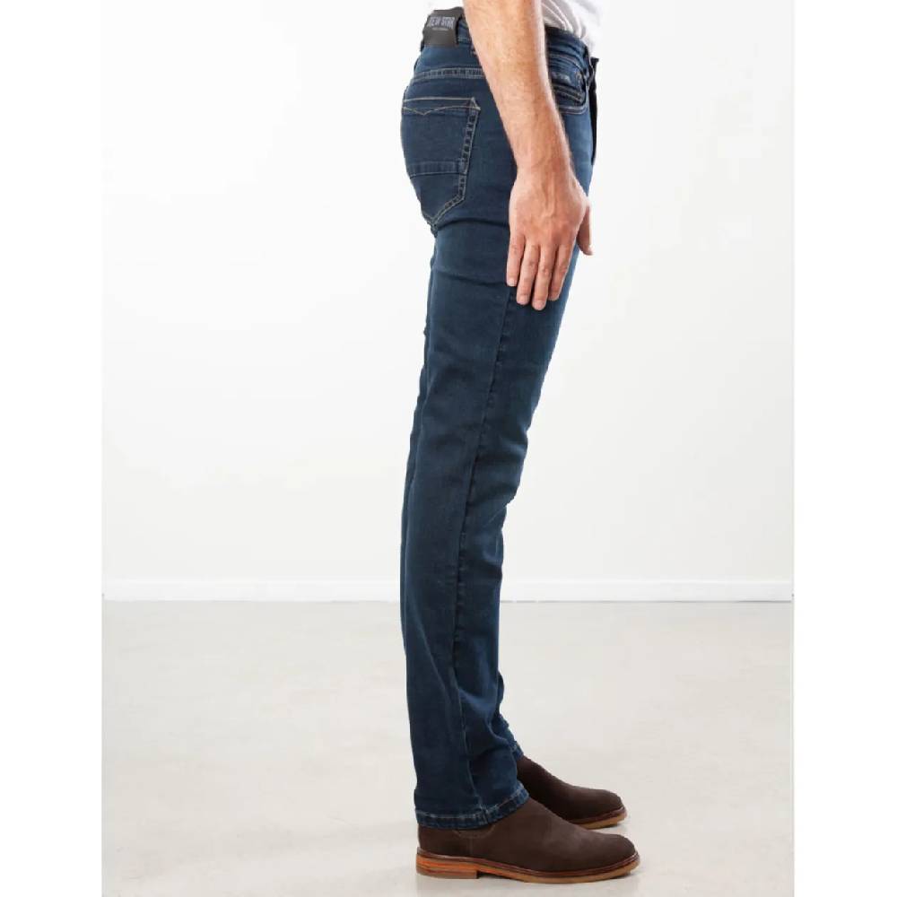 New Star JV-SLIM Stretch Denim Slimfit - (DARK BLUE) Große Rabatte