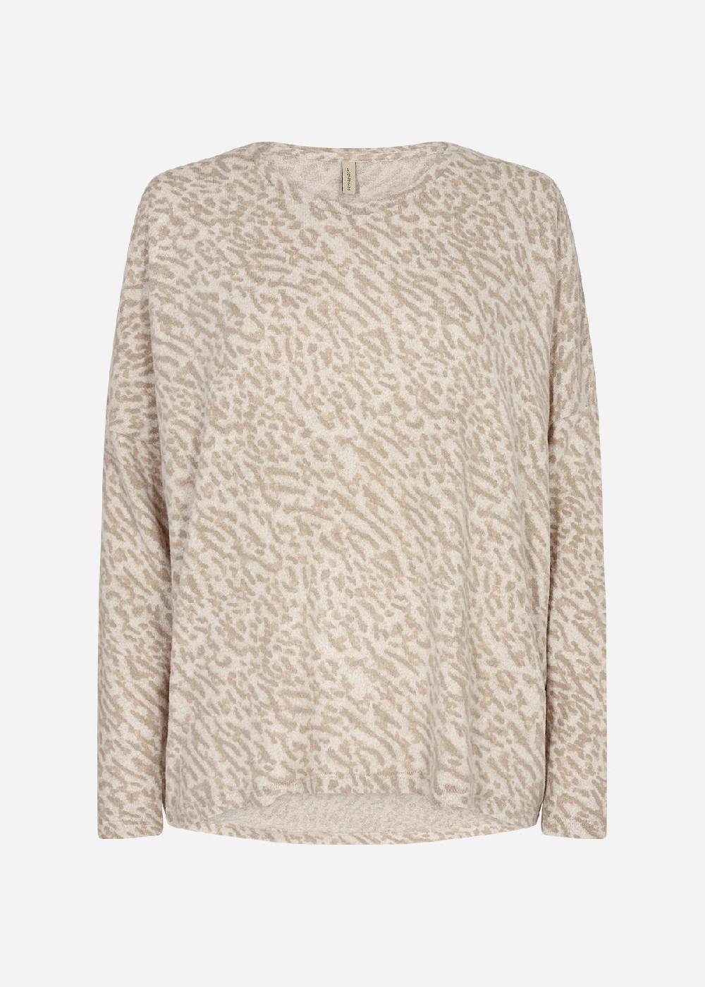 Soya Concept SC-BIARA AOP 94 BLOUSE (91620 CREAM MELANGE COMBI) Letzte 2 Tage