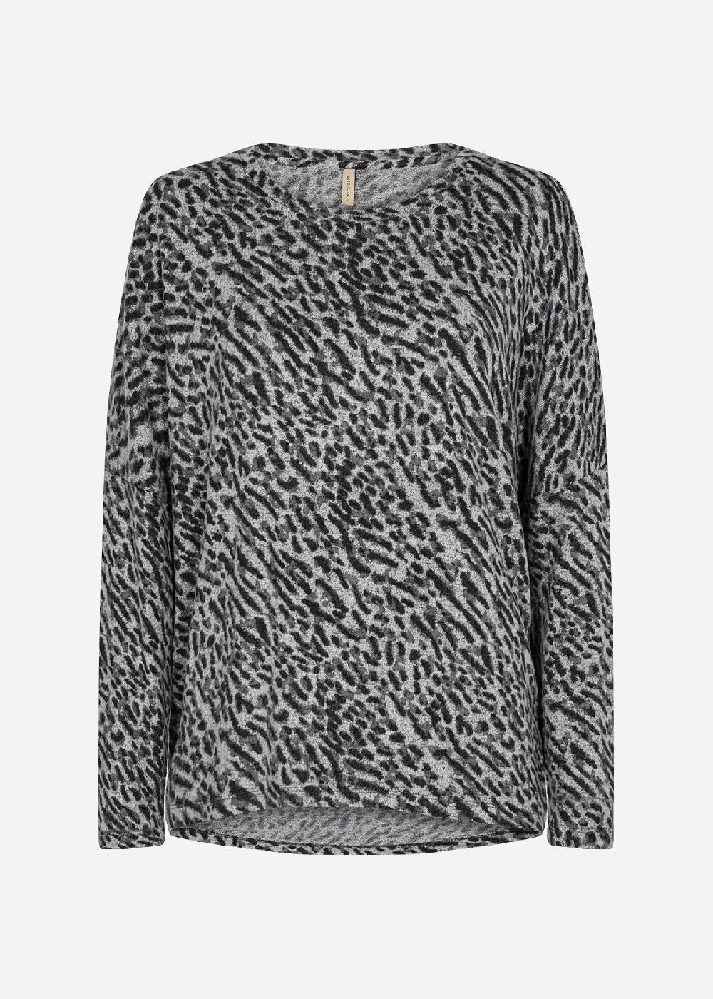 Soya Concept SC-BIARA AOP 94 BLOUSE (9999 BLACK COMBI) Letzter Tag