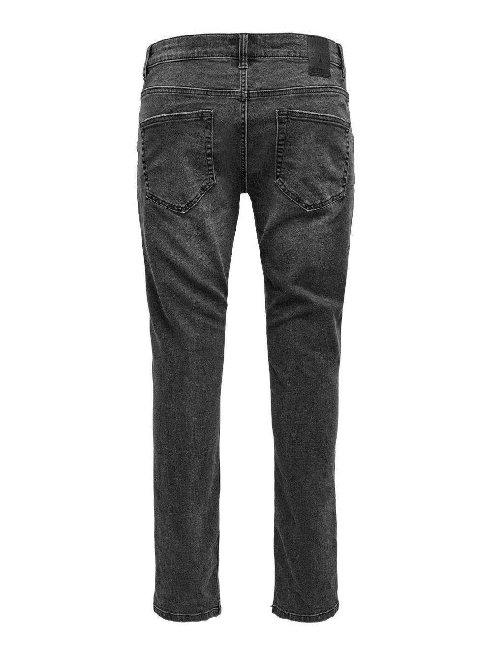Only & Sons ONSLOOM Life Slim Black (PK 9614) Super Rabatt