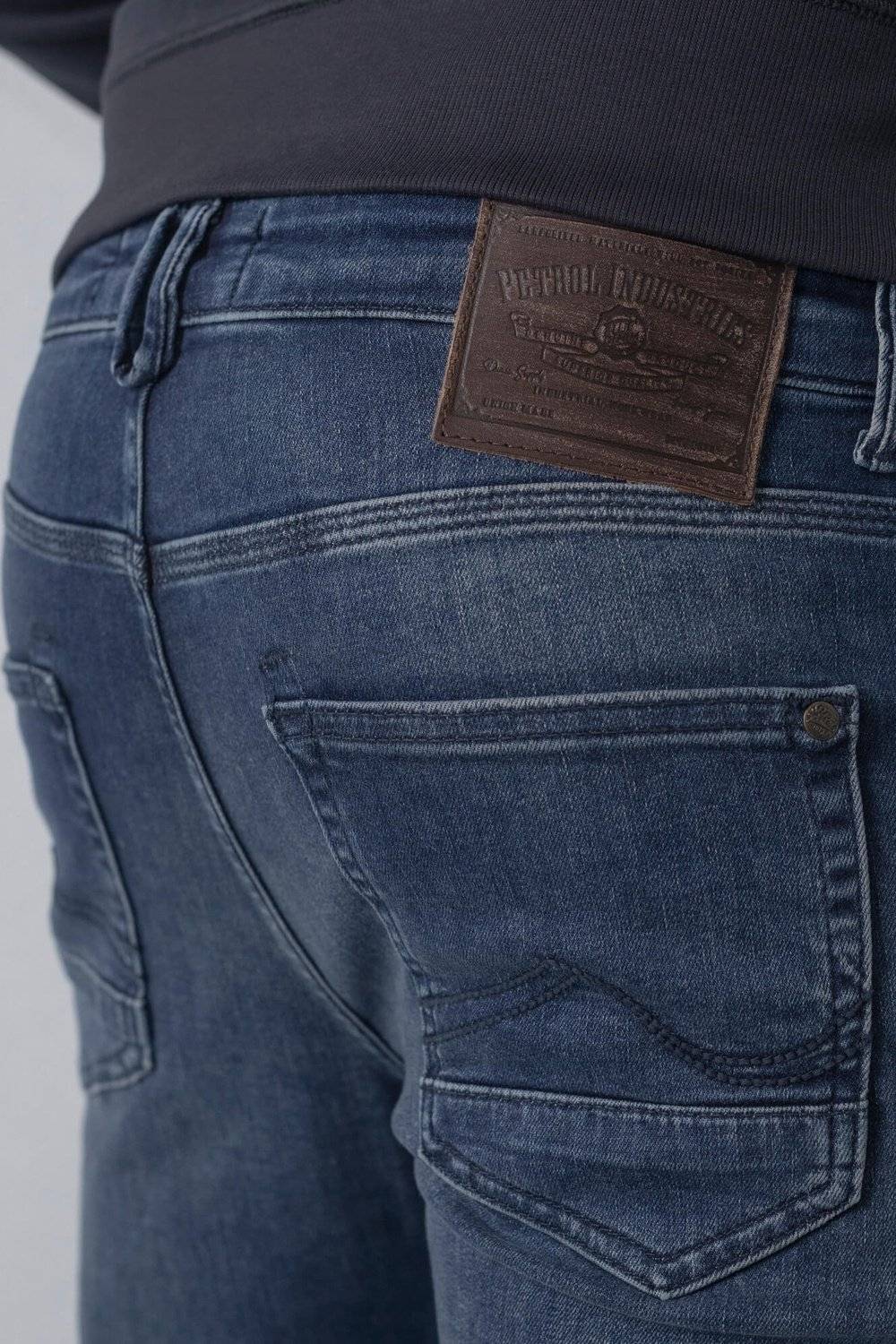 Petrol SEAHAM - Men Denim Slim Fit (5804 Dark Coated) Clearance-Verkauf