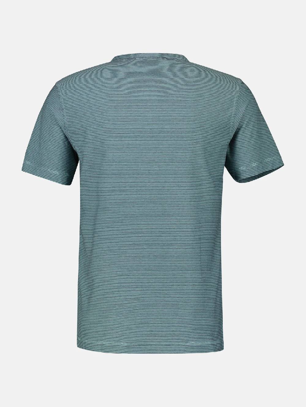 Lerros 2423910 GESTREEPT SERAFINO OVERHEMD (622 COASTAL SEA BLUE) zollfrei