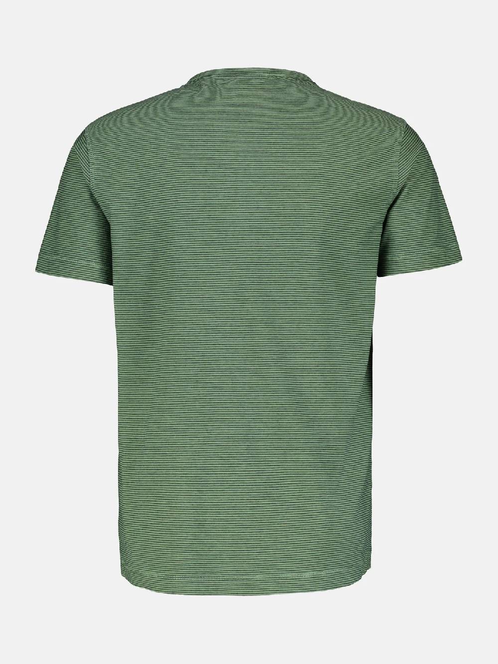 Lerros 2423910 GESTREEPT SERAFINO OVERHEMD (612 SAGE GREEN) 50% Rabatt für begrenzte Zeit