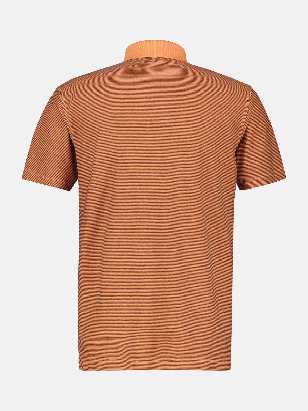Lerros 2423211 GESTREEPT POLOSHIRT (927 MELLOW PEACH) Online