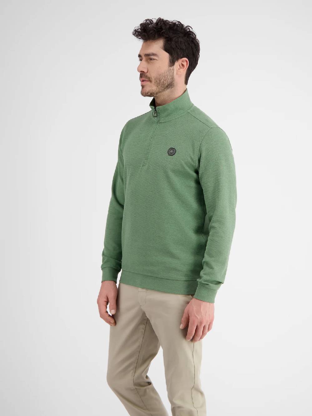 Lerros 23D4402 GESTRUCTUREERDE SWEATBROEK (612 SAGE GREEN) Verkauf