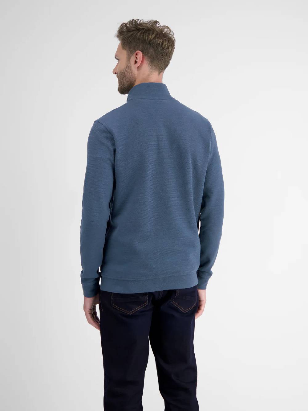 Lerros 23D4402 GESTRUCTUREERDE SWEATBROEK (448 STORM BLUE) Hotsell