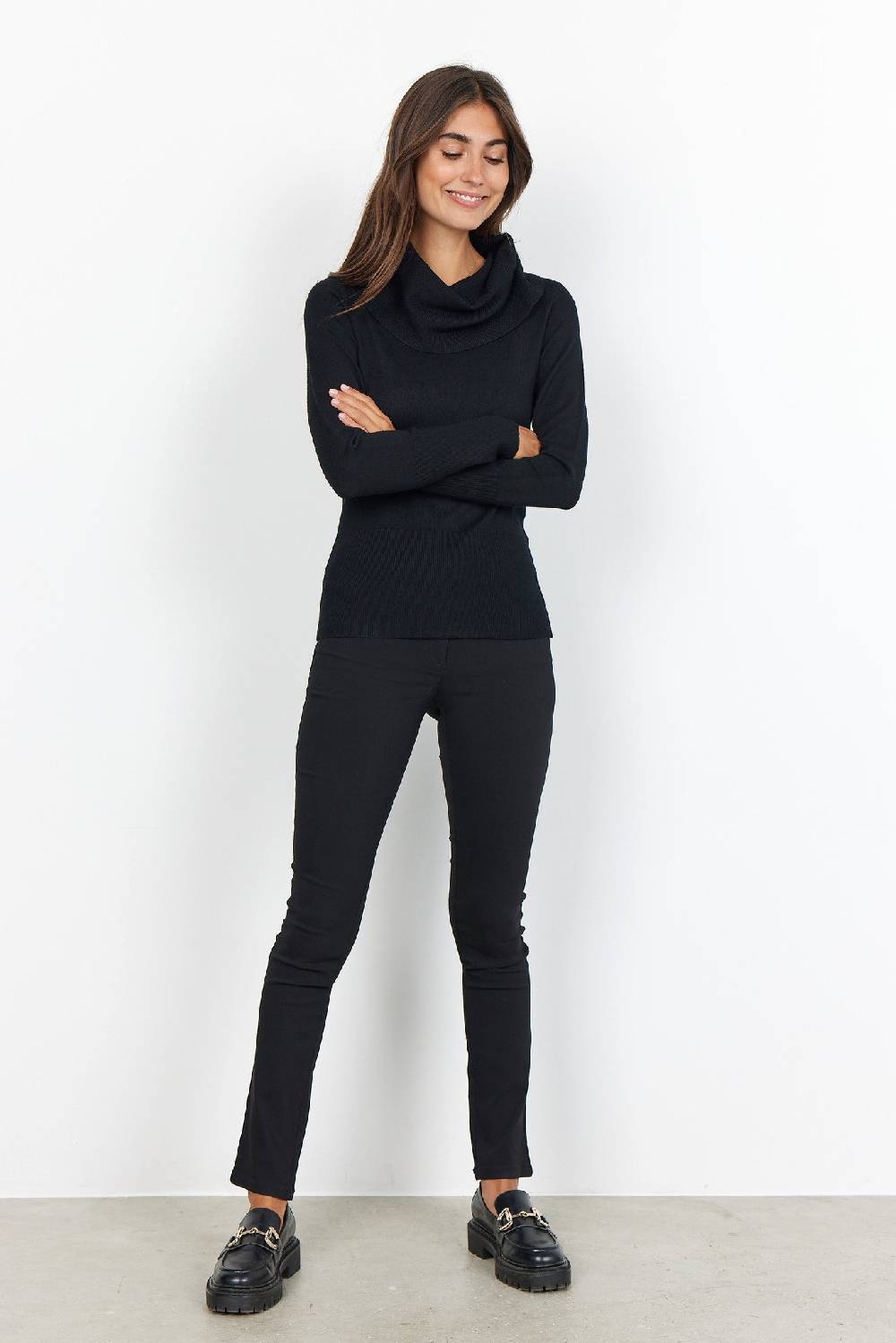 Soya Concept SC-DOLLIE 305 PULLOVER (9999 BLACK) Flash Sale