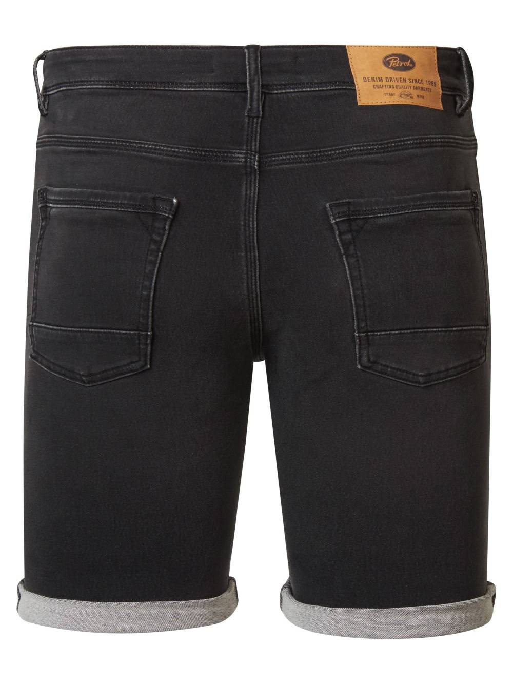 Petrol JACKSON JOGG-Denim Short Slim Fit M-1040-SHO001 (black stone 9705) Saisonschlussverkauf