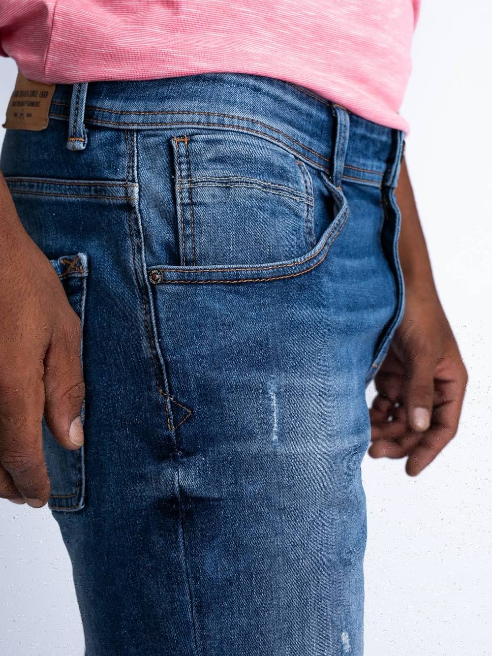 Petrol BLIZZARD DENIM SHORT RELAXED FIT M-1040-SHO003 (medium stone 5755) Jubiläumsangebot
