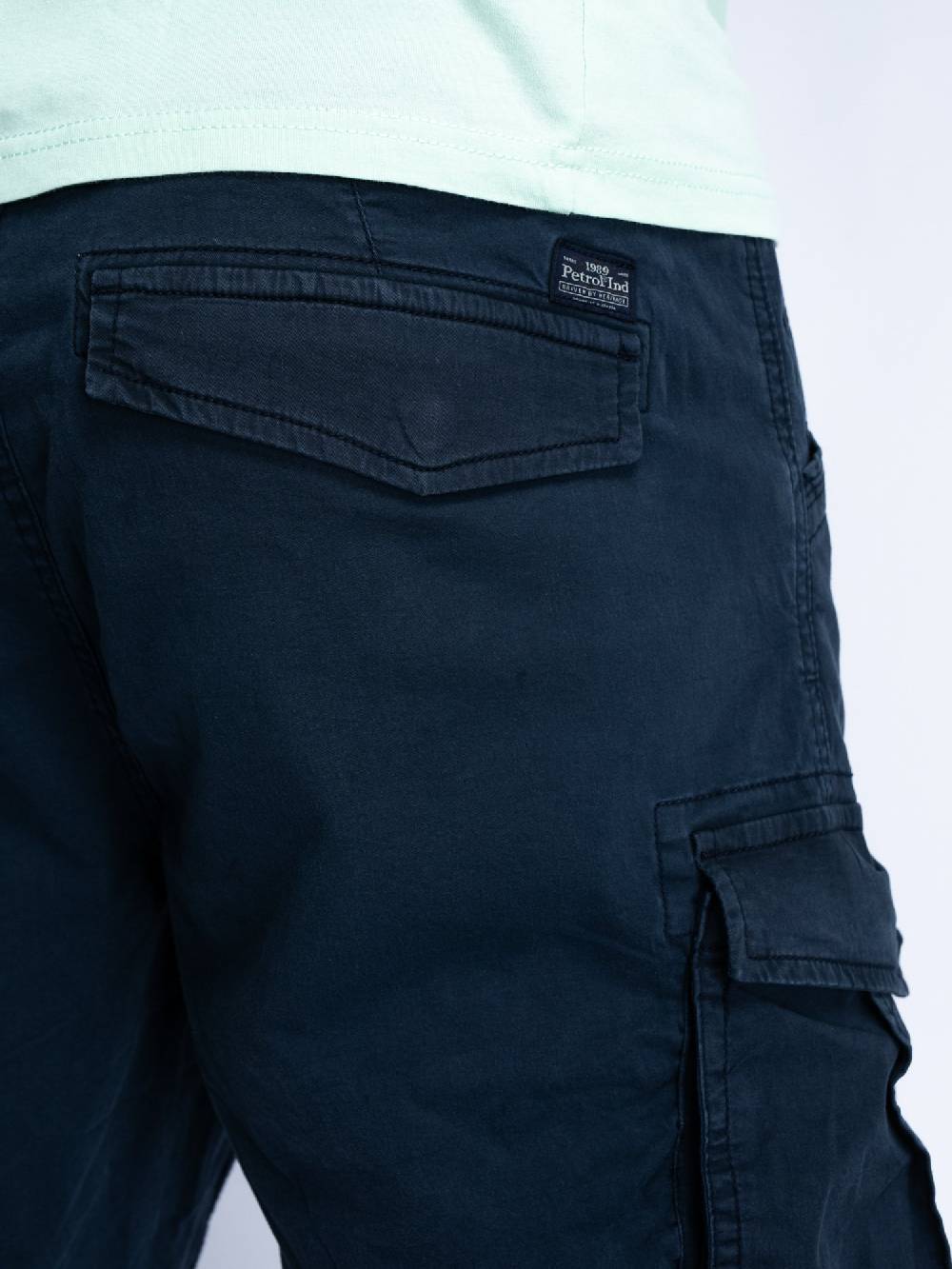 Petrol MEN SHORT CARGO M-1040-SHO500 (navy blue 5178) Top Angebot
