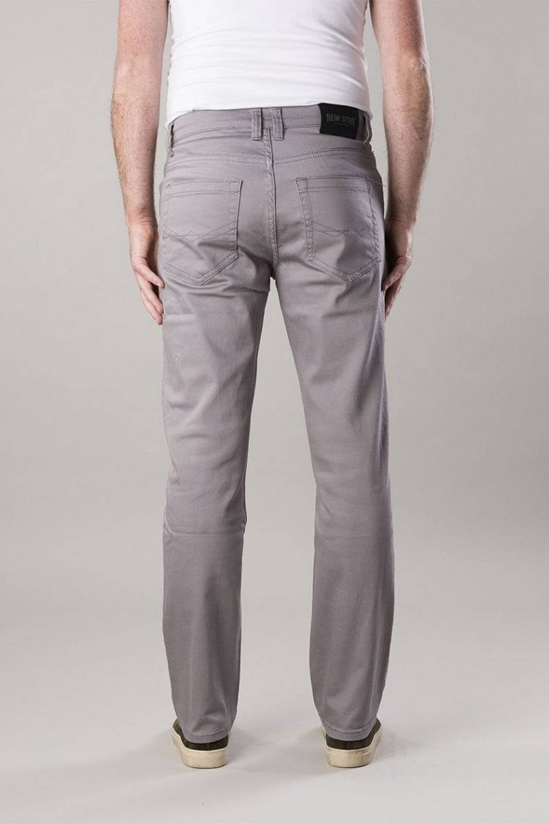 New Star JACKSONVILLE Stretch Twill Regular - (GREY) Sonderangebote