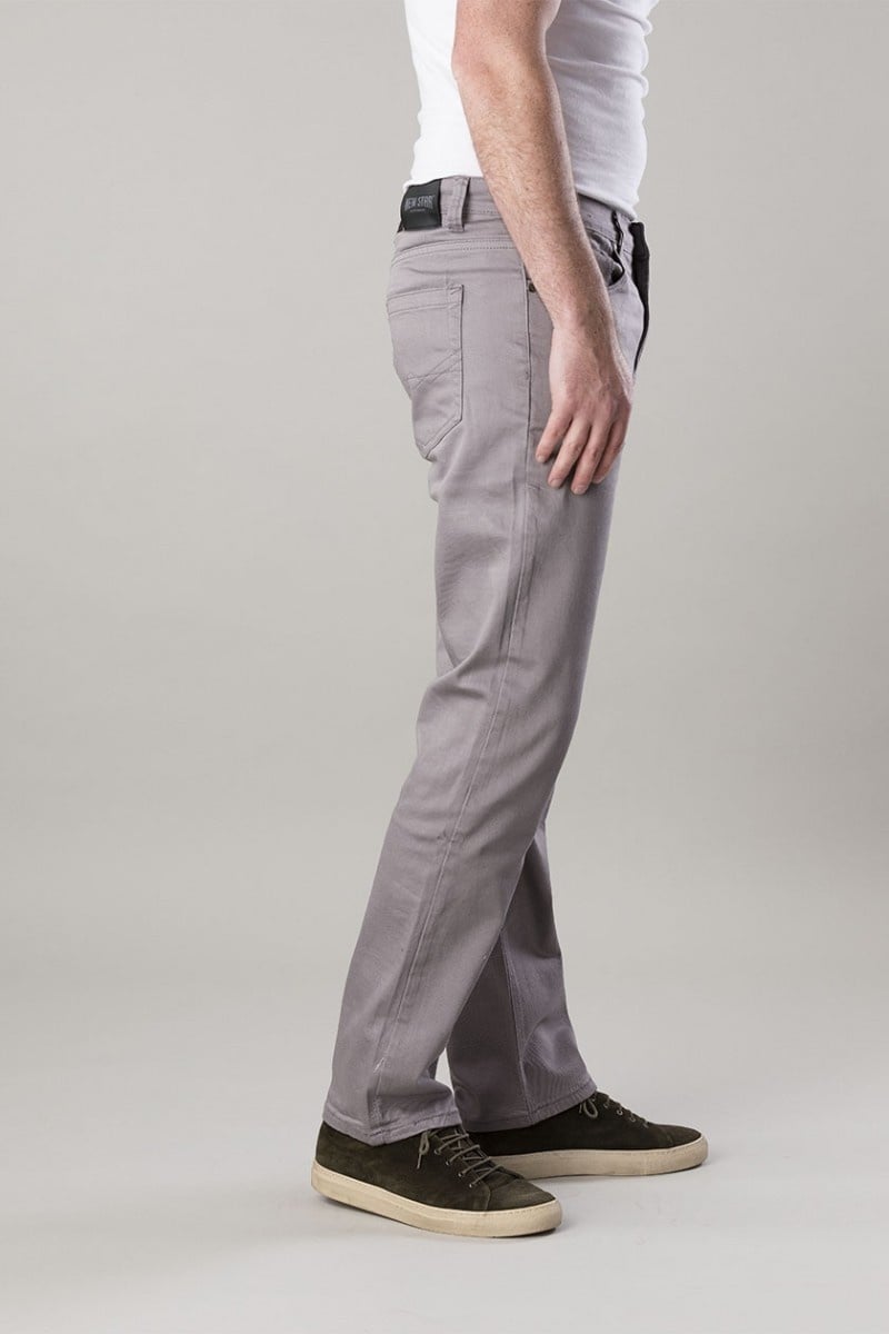 New Star JACKSONVILLE Stretch Twill Regular - (GREY) Sonderangebote