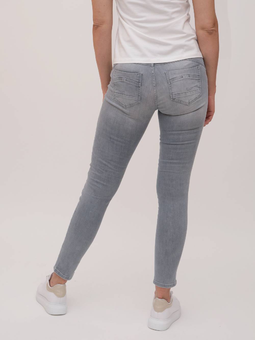 M.O.D SUZY Skinny Fit Hippo Grey Rabatte dieses Monats