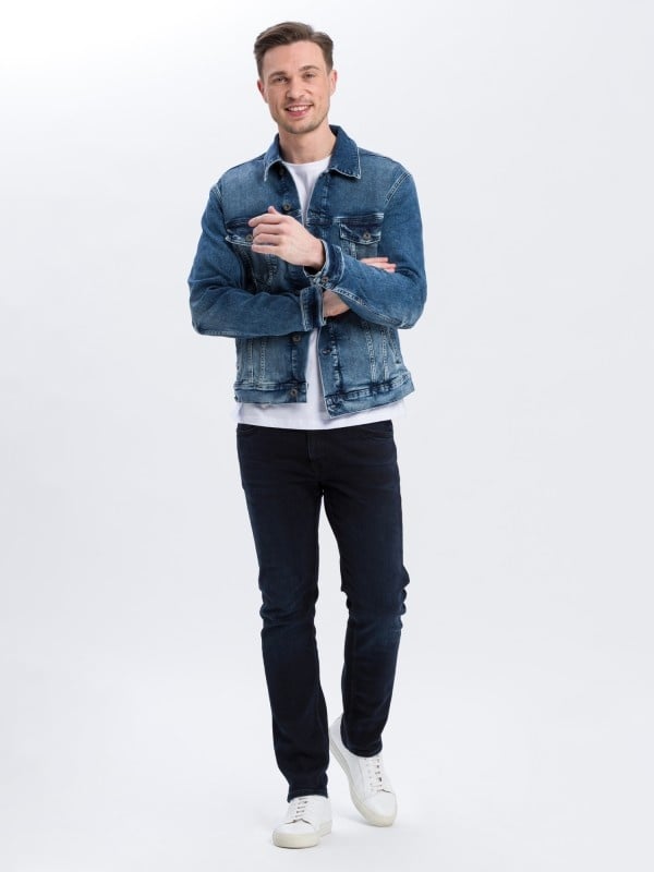 Cross Jeans DAMIEN Blue Black 014 Online