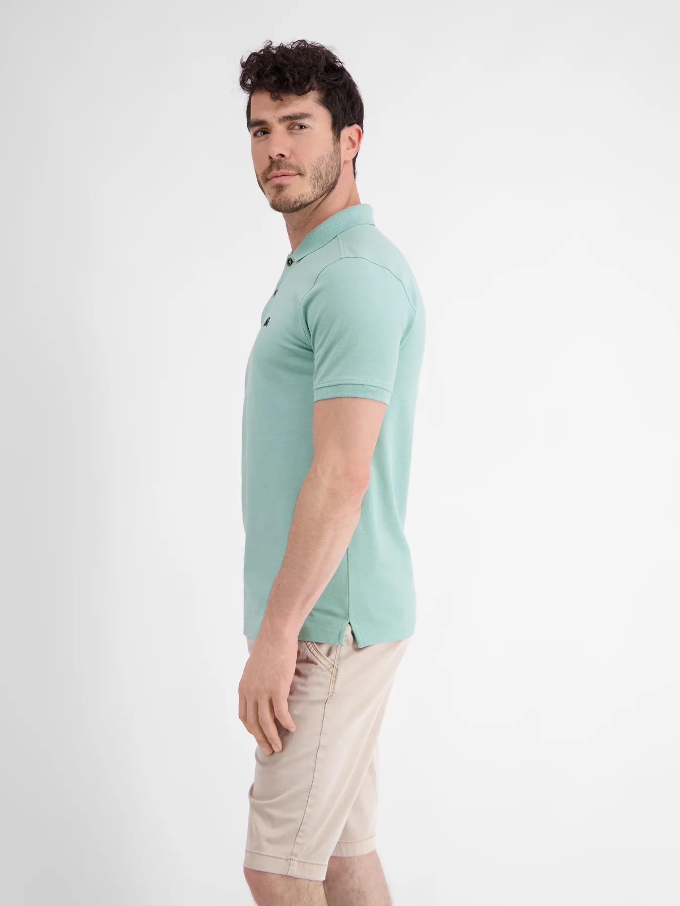 Lerros 2423200 BASIS POLOSHIRT (622 COASTAL SEA BLUE) Limitierter Zeitrabatt