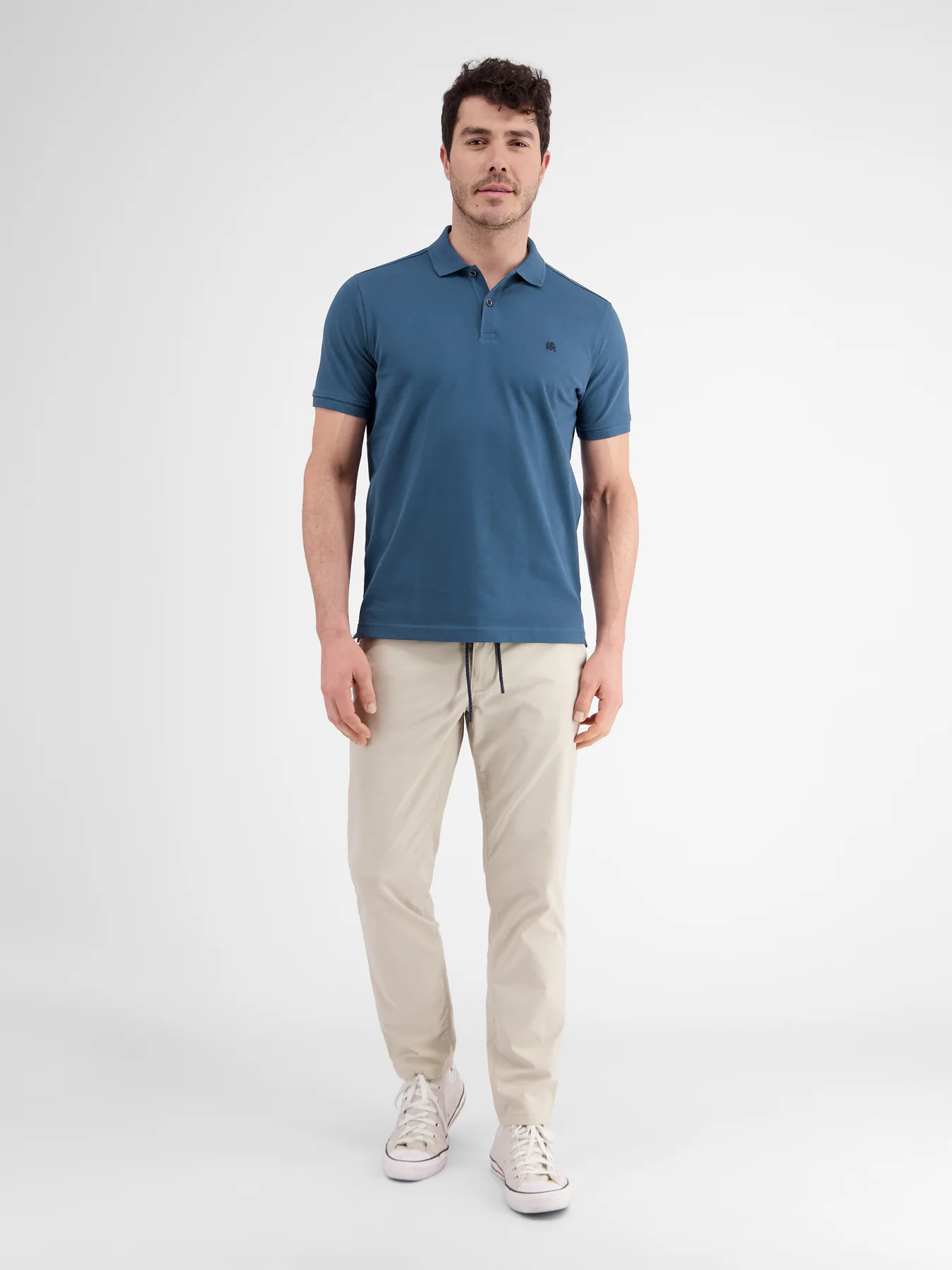 Lerros 2423200 BASIS POLOSHIRT (448 STORM BLUE) Fabrik Onlineshop
