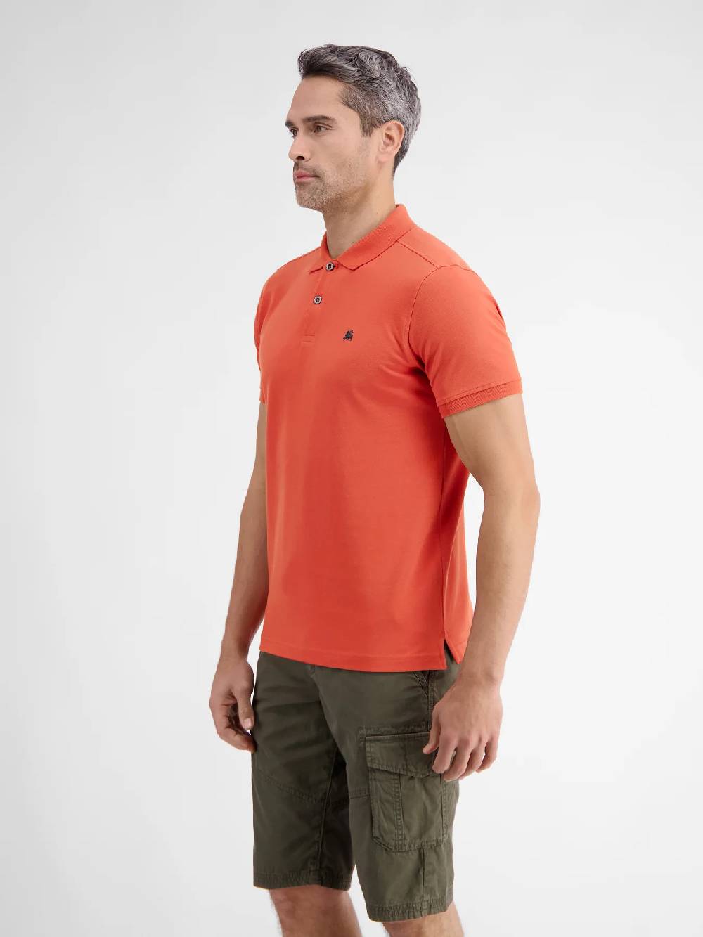 Lerros 2423200 BASIS POLOSHIRT (327 DEEP CORAL RED) Fabrikpreis