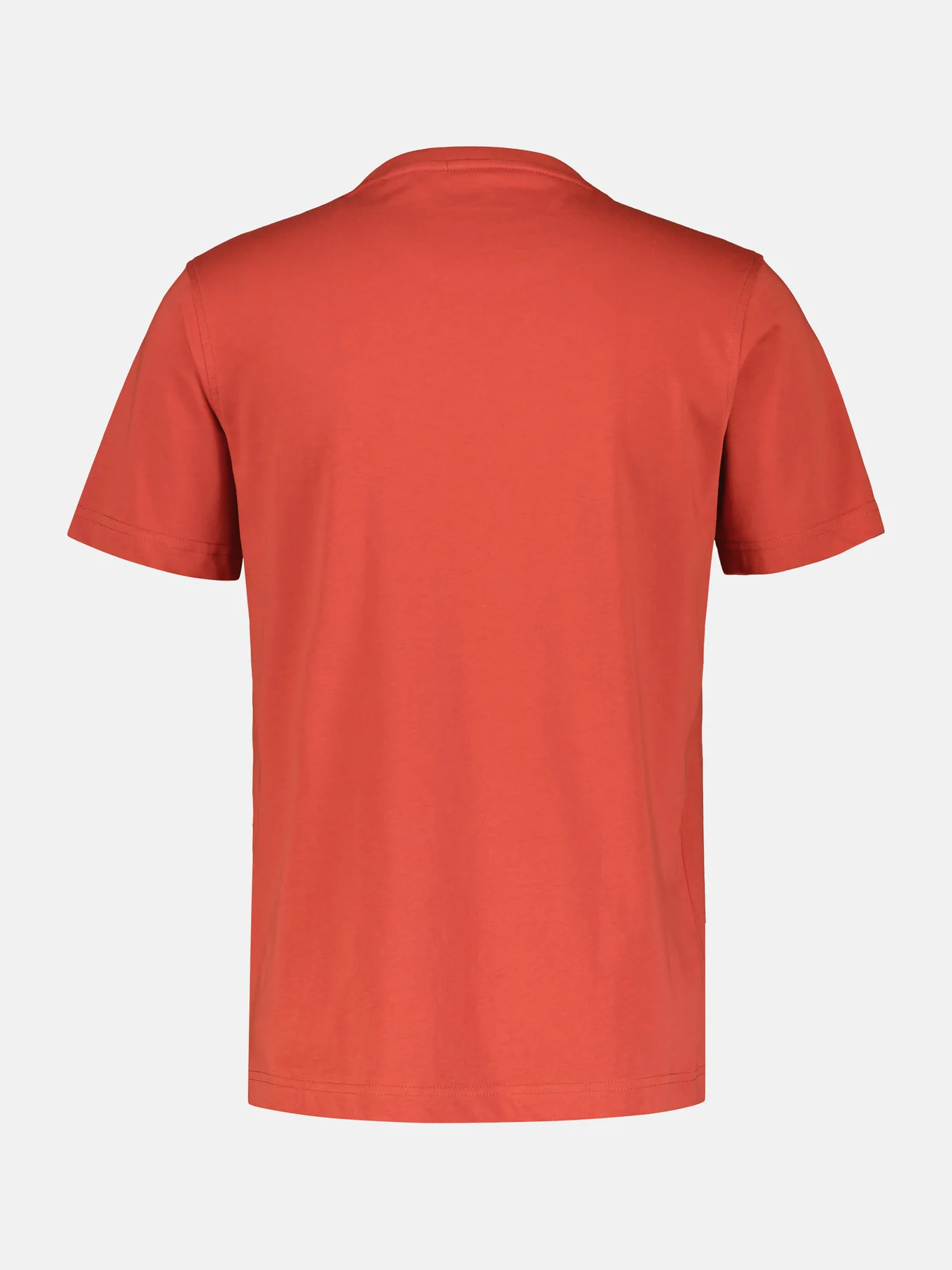Lerros 2423000 EFFEN BASIC T-SHIRT LOGOSTEEK (327 DEEP CORAL RED) Exklusivangebot
