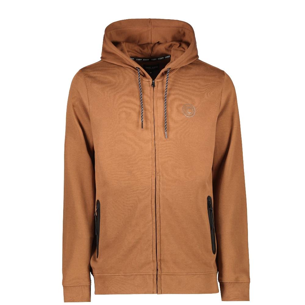 Cars Jeans ISCAR HOOD SW Brown Jubiläumsangebot