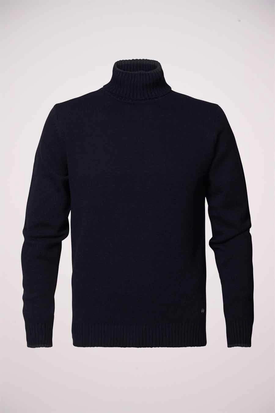 Petrol M-3000-KWC222 Turtleneck Pullover (5091 Dark Navy) Nur noch ein Tag übrig