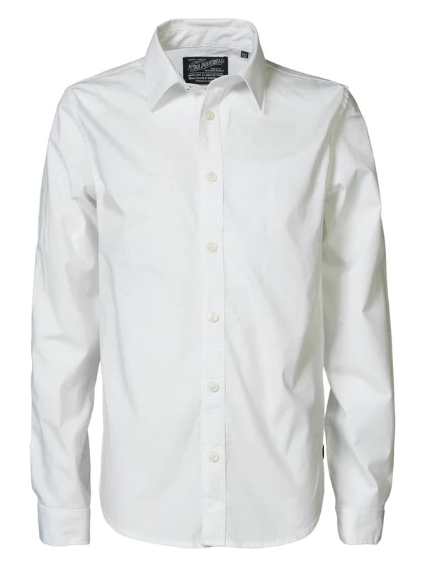 Petrol M-3000-SIL434 White Shirt (0006) Super Rabatt
