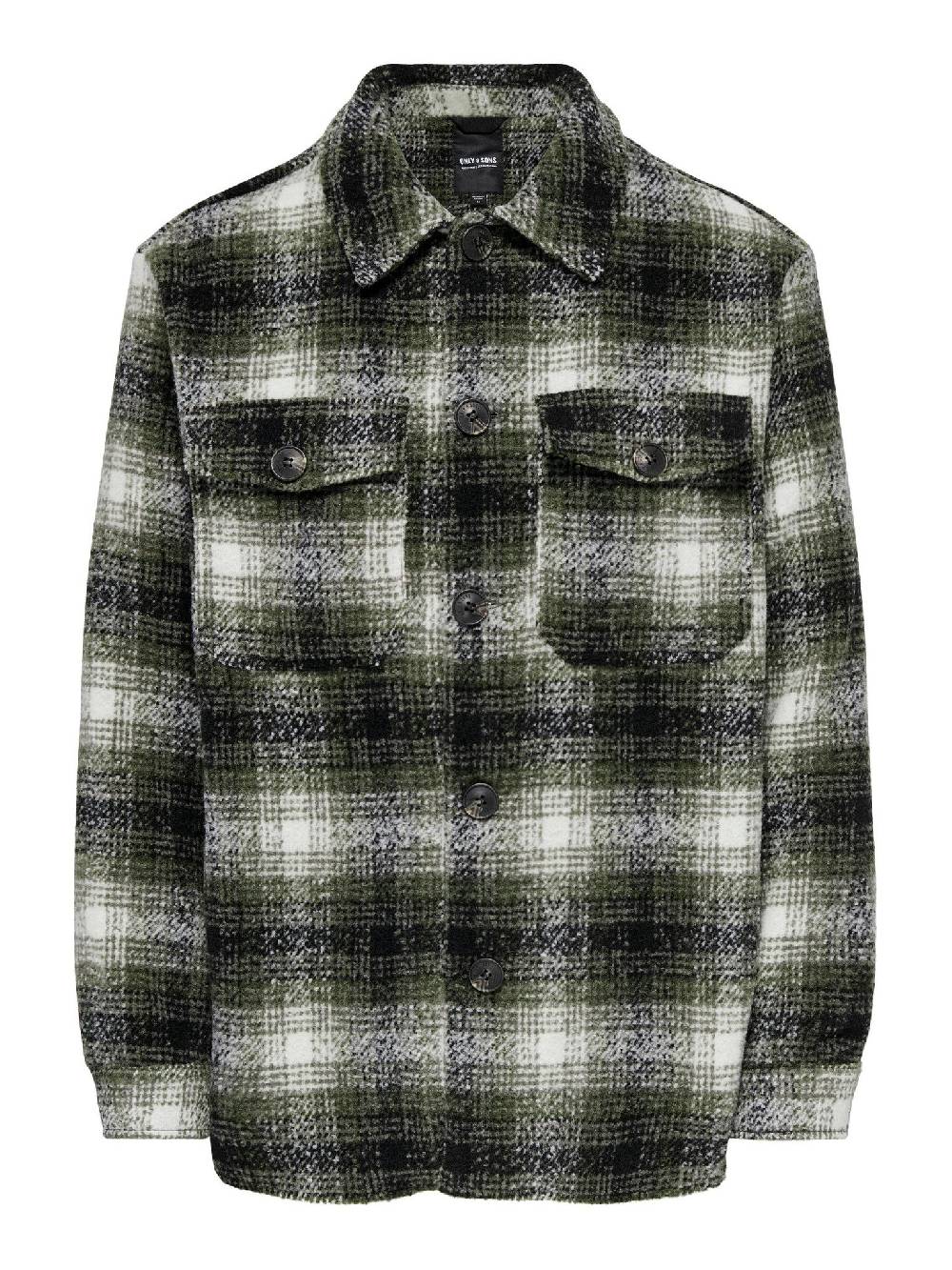 Only & Sons ONSCANE Check Jacket OTW (187719 Peat) 50% Rabatt mit kostenlosem Versand