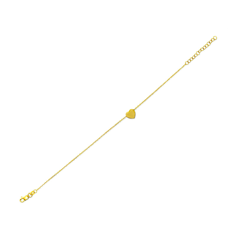 Mosuo Jewellery Herz Gold Armband - Vermeil Zeitbegrenzte Promotion