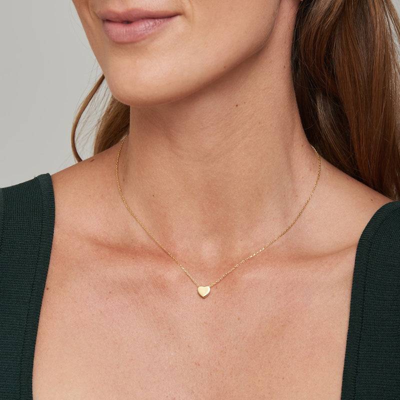 Mosuo Jewellery Herz Gold Halskette - Vermeil Bis zu 50% Rabatt