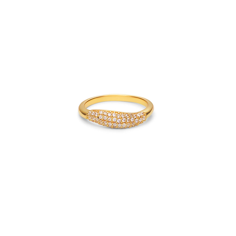 Mosuo Jewellery Athena Topas Ring - Vermeil Rabatt