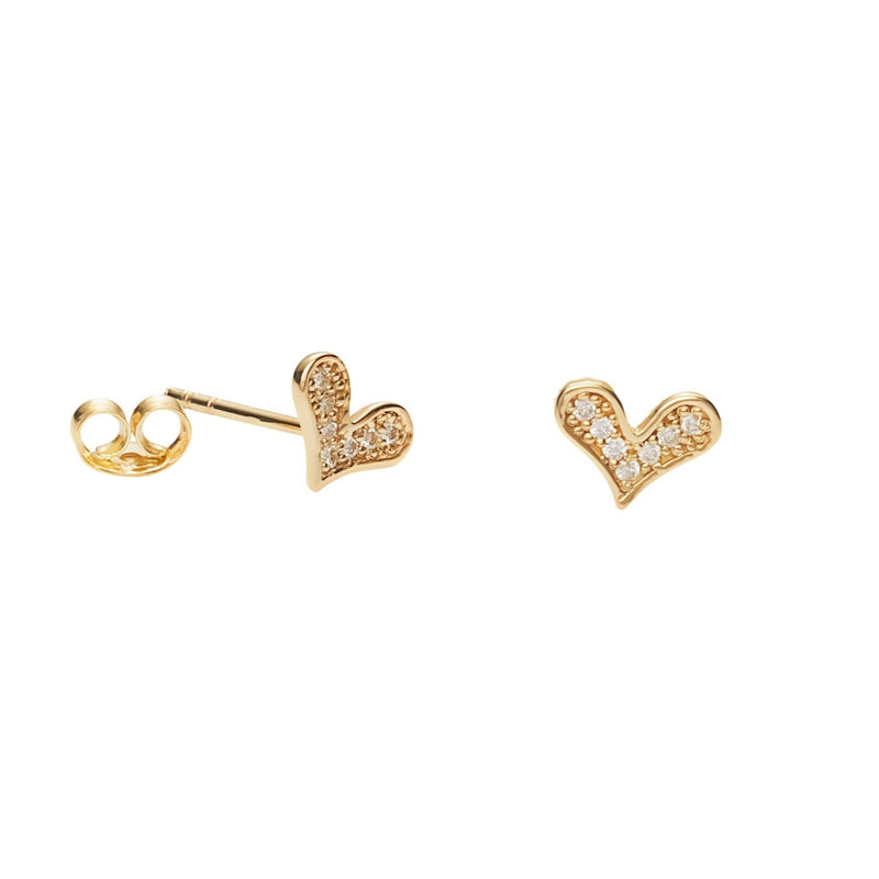 Mosuo Jewellery Diamant Herz Ohrringe Osterangebot