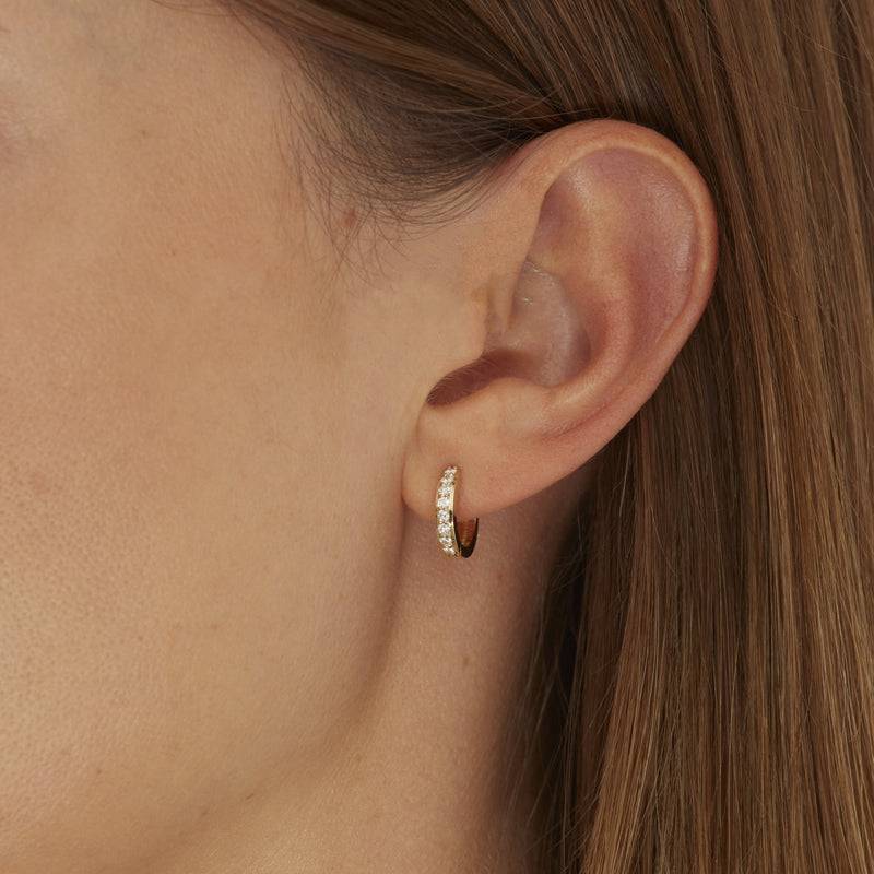 Mosuo Jewellery LUSH Diamant Creolen Bestseller