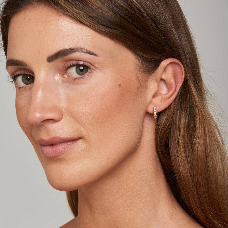 Mosuo Jewellery LUSH Diamant Creolen Bestseller