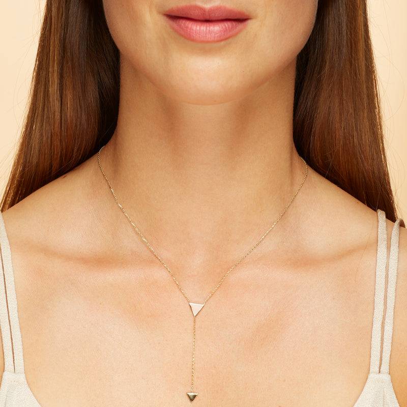 Mosuo Jewellery Pfeil Rosé Y-Halskette Bis zu 55% Rabatt