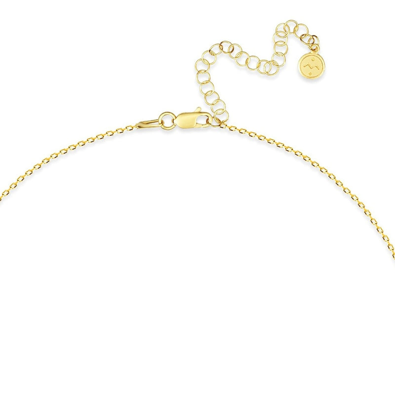 Mosuo Jewellery Diamant Buchstaben Halskette “G” - Vermeil Im Verkauf