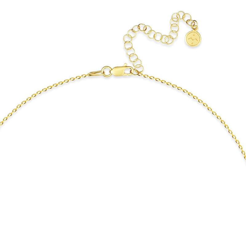 Mosuo Jewellery Diamant Buchstaben Halskette “J” - Vermeil Rabatte dieses Monats