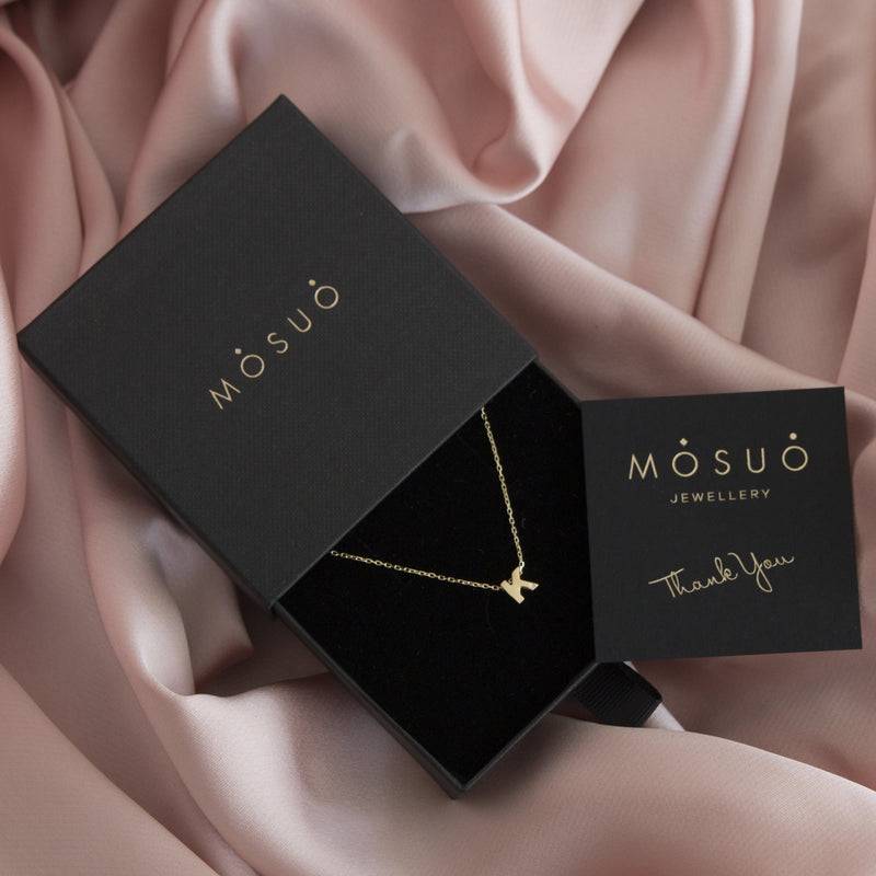 Mosuo Jewellery Diamant Buchstaben Halskette “K” - Vermeil 2025
