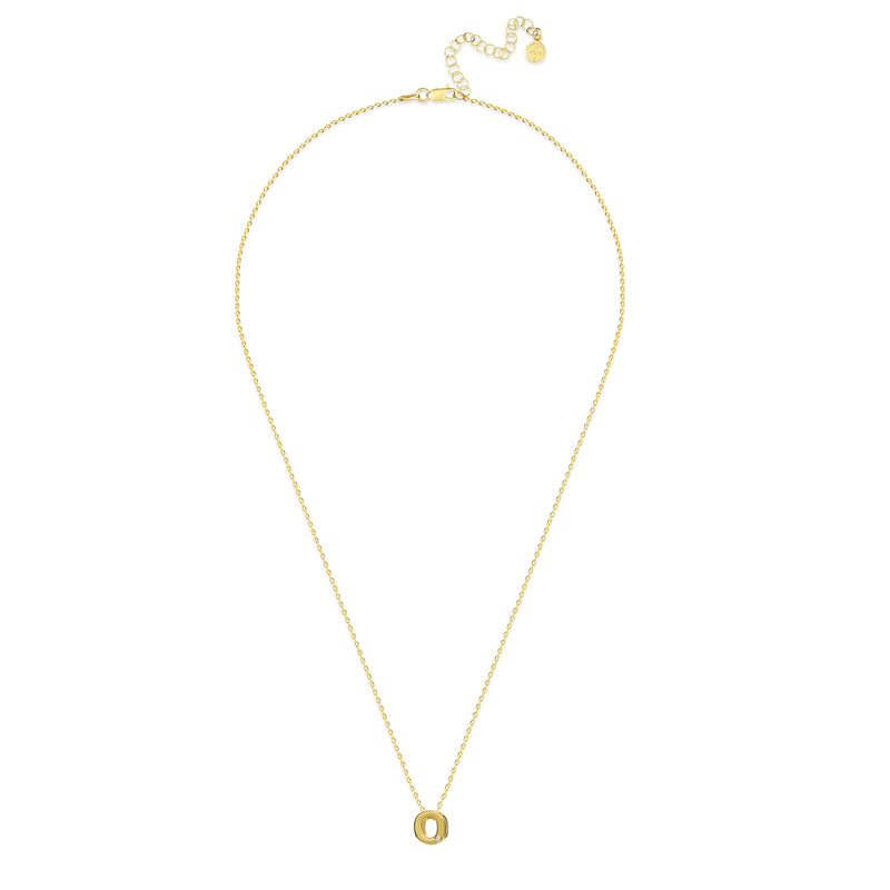 Mosuo Jewellery Diamant Buchstaben Halskette “O” - Vermeil Verkauf