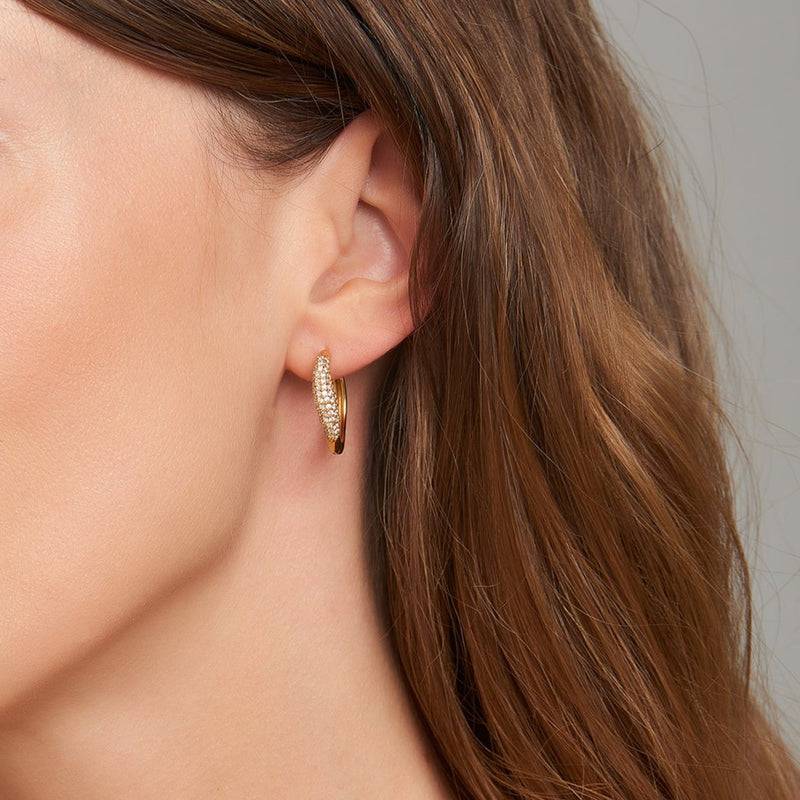Mosuo Jewellery Athena Topas Ohrringe - Vermeil Kostenloser Versand