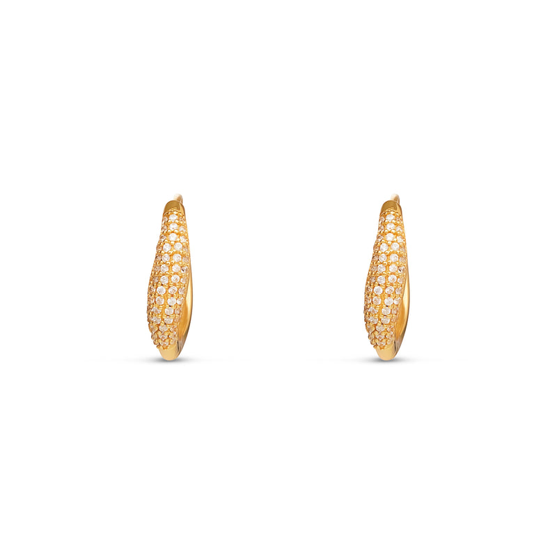 Mosuo Jewellery Athena Topas Ohrringe - Vermeil Kostenloser Versand